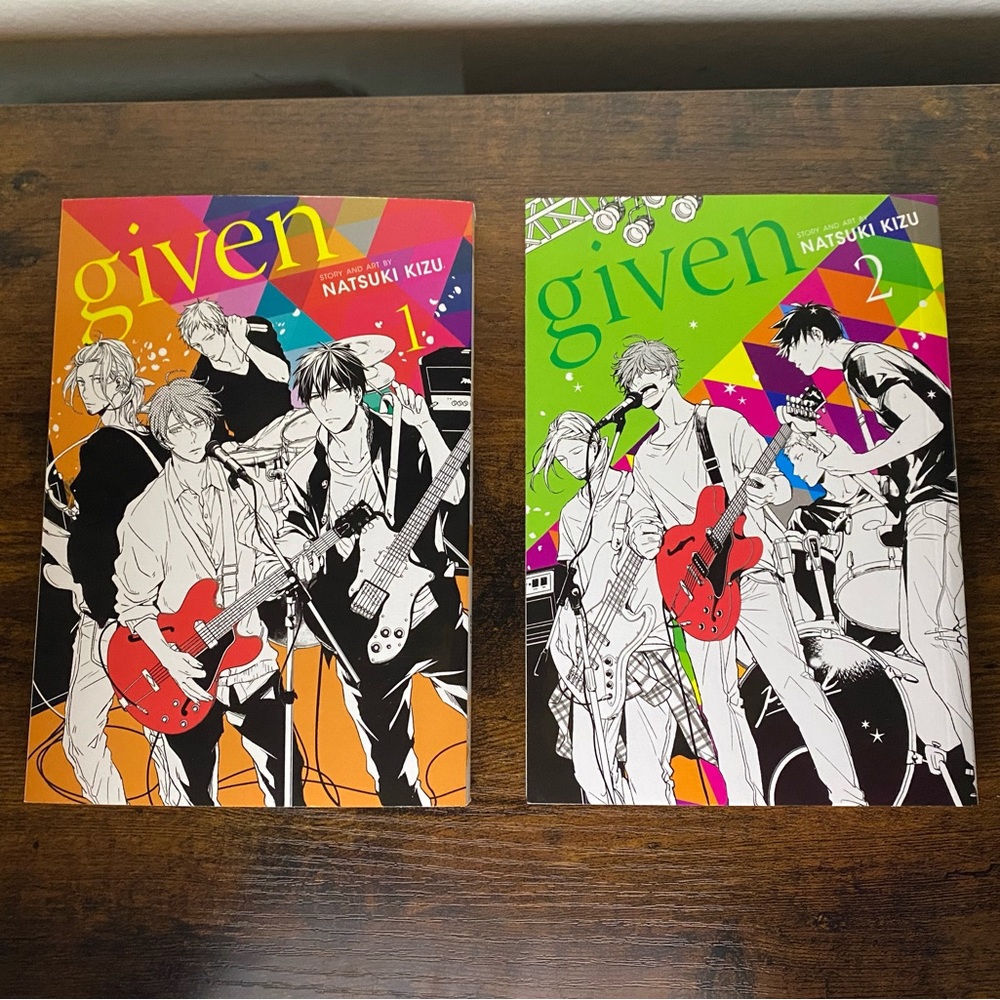 Given Vol. 1 & 2 Manga